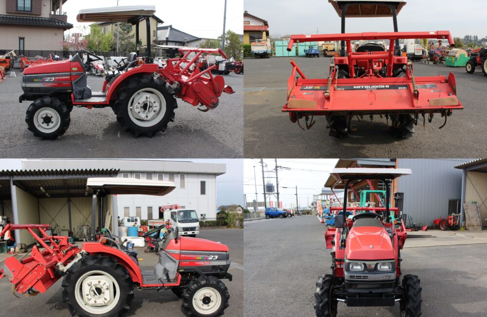 三菱 中古 トラクター MTZ23｜農家さんの味方｜全国の農家の皆さんのために。農機具の査定・買取・販売を通して農業の未来に貢献いたします。