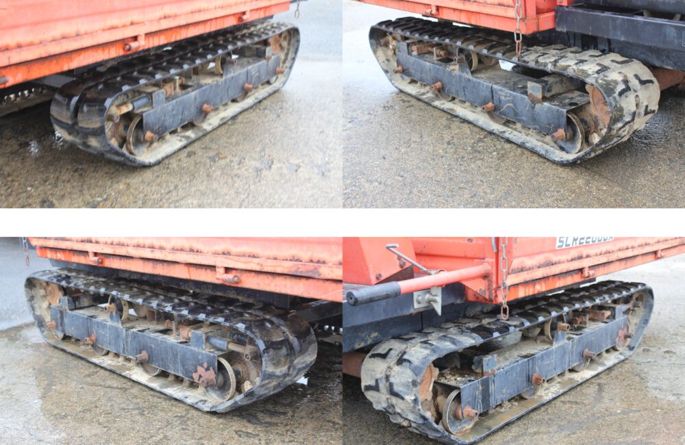 岩手　現状　売切り　サトー　運搬車　SCR2200DA　サンケー　剛力　最大作業能力500kg　中古　部品取り 【C060527】 BMトレーディング水沢 直接引取り佐藤製作所 運搬車 SCR2200DA 手動ダンプ青森県弘前市