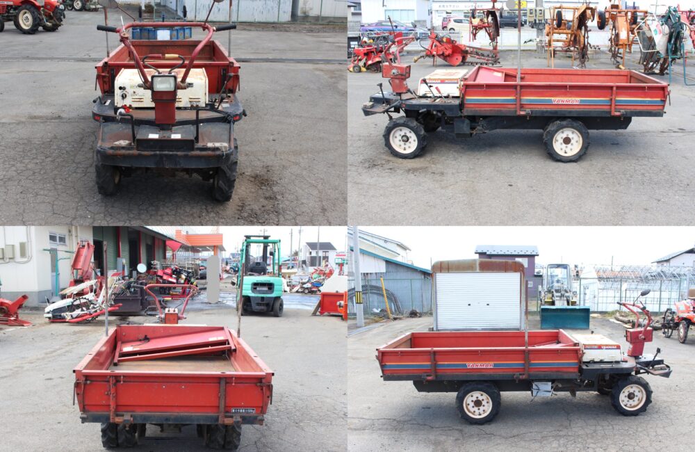 送料込 ヤンマー 運搬車 トップカー 4wd 油圧ダンプ セル付 【公式通販】