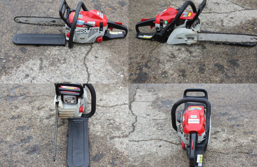 新ダイワ SSE3000S チェーンソー バー35cm 始動良好 切断機 新ダイワ SSE3000S チェーンソー バー35cm 始動良好 切断機