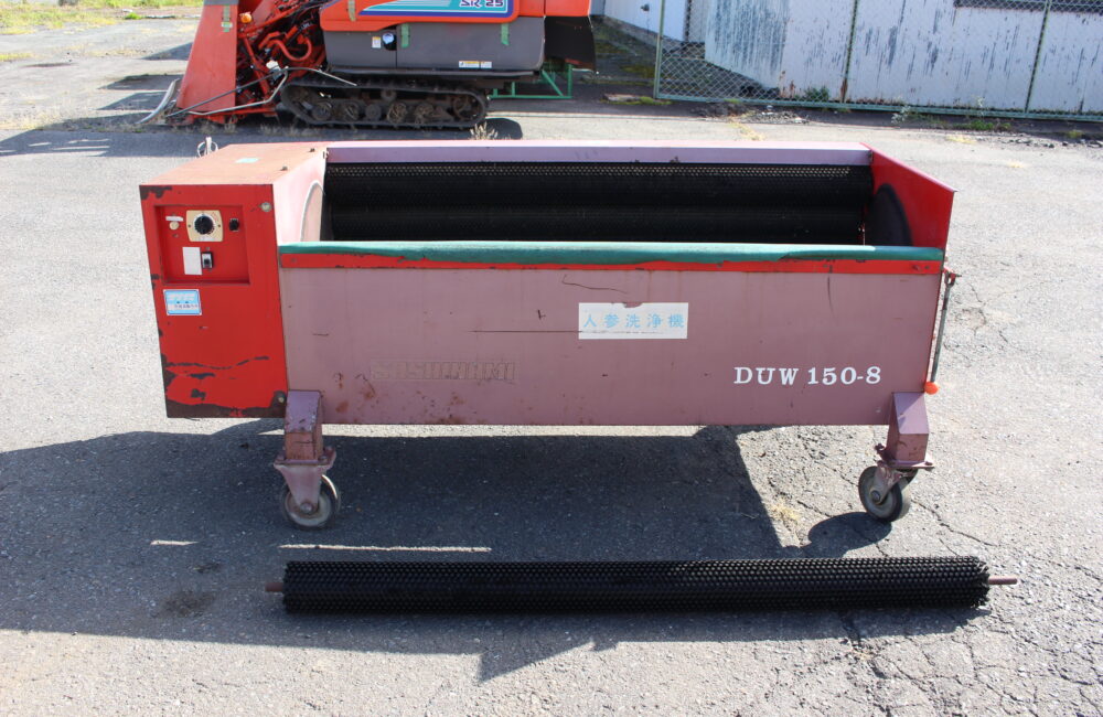 大根ニンジン洗浄機　サシナミ　DUW 150-8CF- 200V 中古 サシナミ 中古 にんじん洗浄機 DUW-150-8｜農家さんの味方｜全国