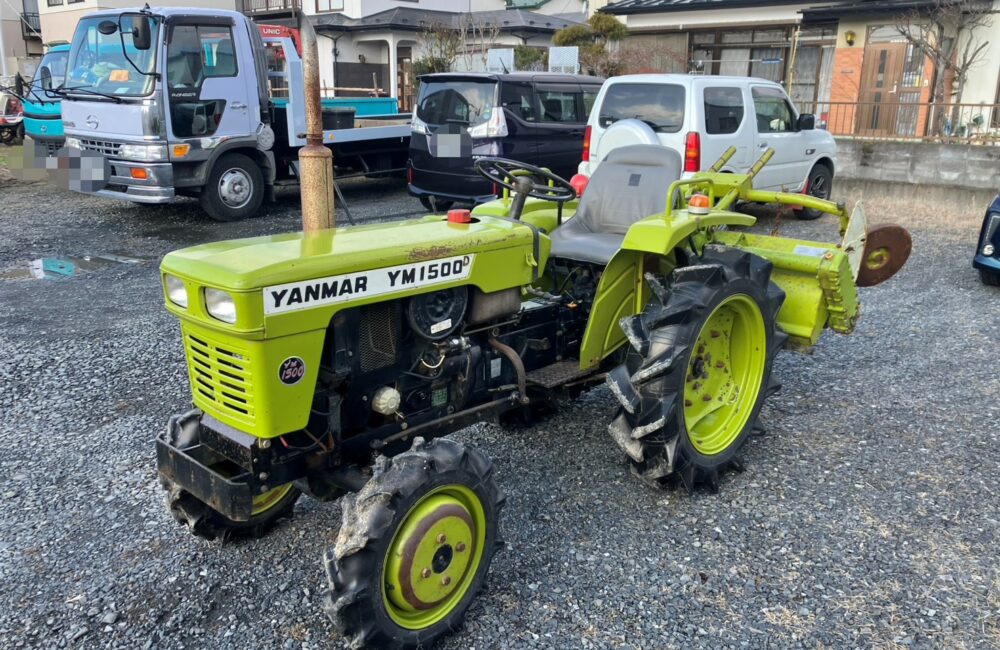 ヤンマー 中古 トラクター YM1500 魅惑の枝豆色｜農家さんの味方｜全国