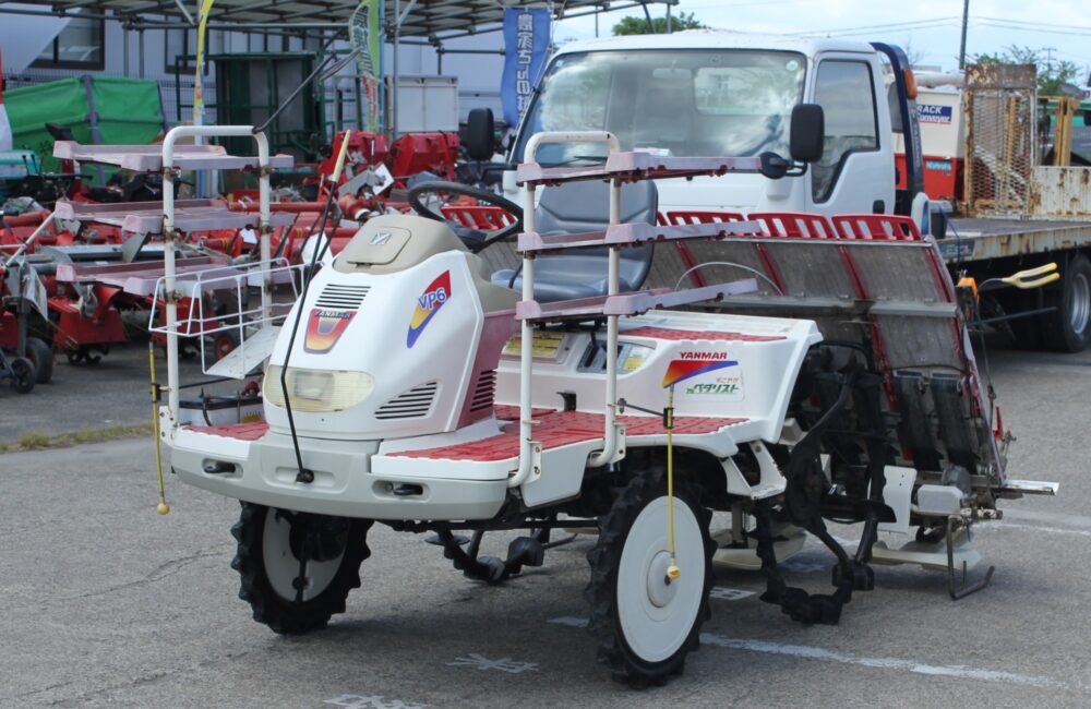 ヤンマー 中古 田植機 VP6｜農家さんの味方｜全国の農家の皆さんのため