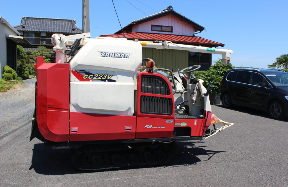 ヤンマー 中古 コンバイン GC223V｜農家さんの味方｜全国の農家の