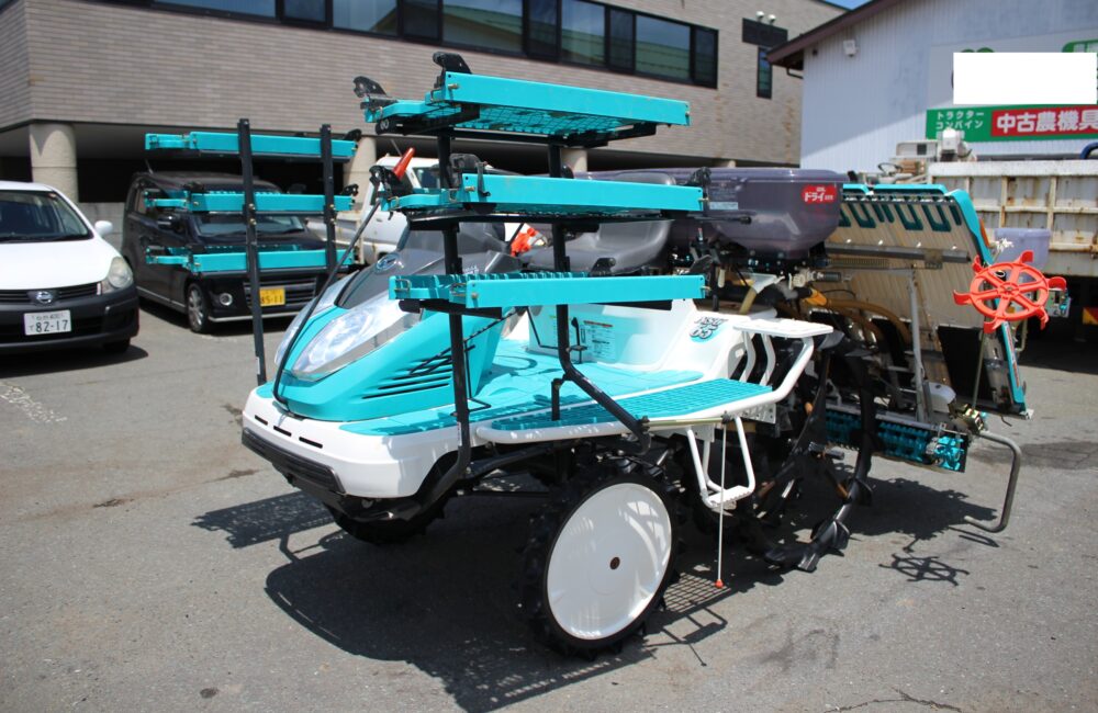 山形発 クボタ 中古 田植機 NSU65 施肥機 箱まき6条植 418h｜農家さん