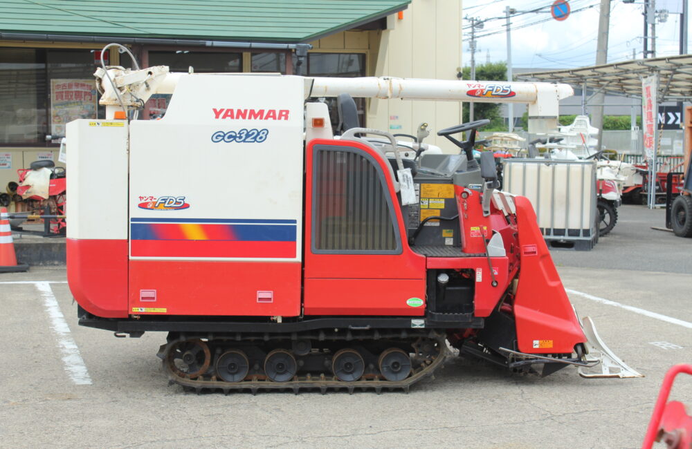 宮城発 ヤンマー 中古 コンバイン GC328 3条刈｜農家さんの味方｜全国