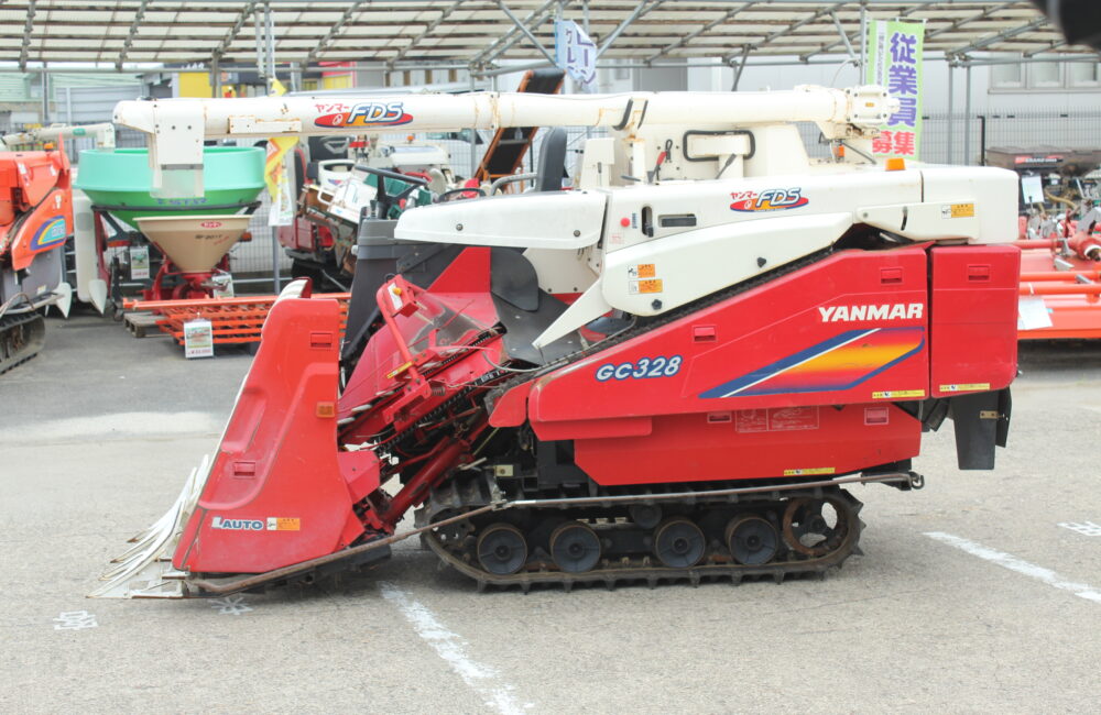 宮城発 ヤンマー 中古 コンバイン GC328 3条刈｜農家さんの味方｜全国